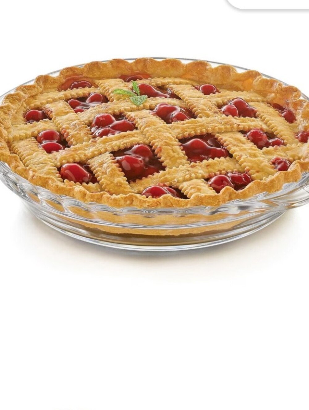 Libbey Baker's Basics 10-inch glass pie Baking dish New